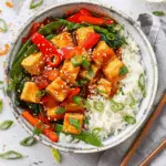 Sweet Chili Tofu and Vegetables