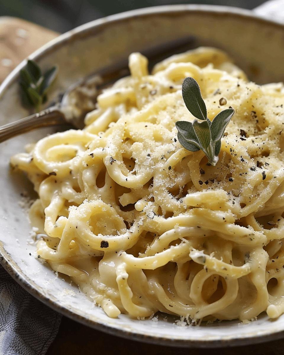 Cauliflower Alfredo Pasta