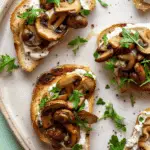 Creamy Mushroom Toast