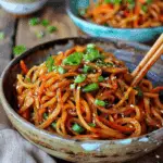 Asian Vegetable Stir‑Fry Noodles
