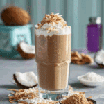 Coconut‑Coffee Frappe