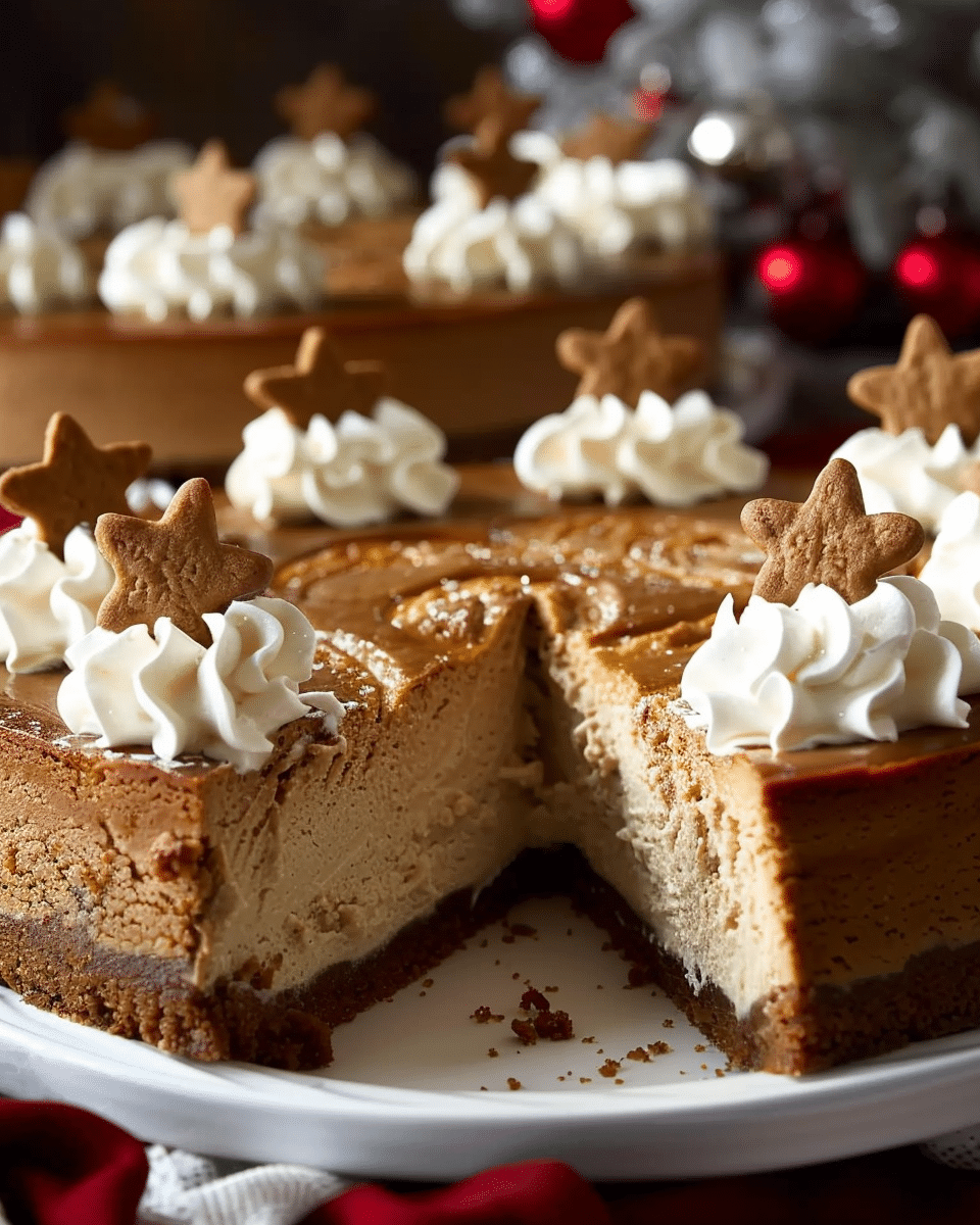 Gingerbread Cheesecake