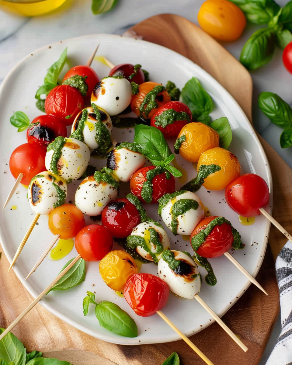 Best Caprese Skewers