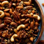 Sweet & Spicy Roasted Party Nuts