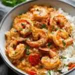 Creamy Cajun Shrimp & Rice