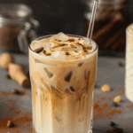 Iced Vanilla Almond Milk Latte