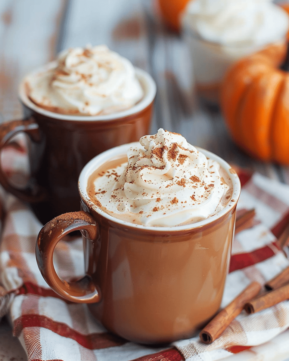 Pumpkin Spice Hot Chocolate