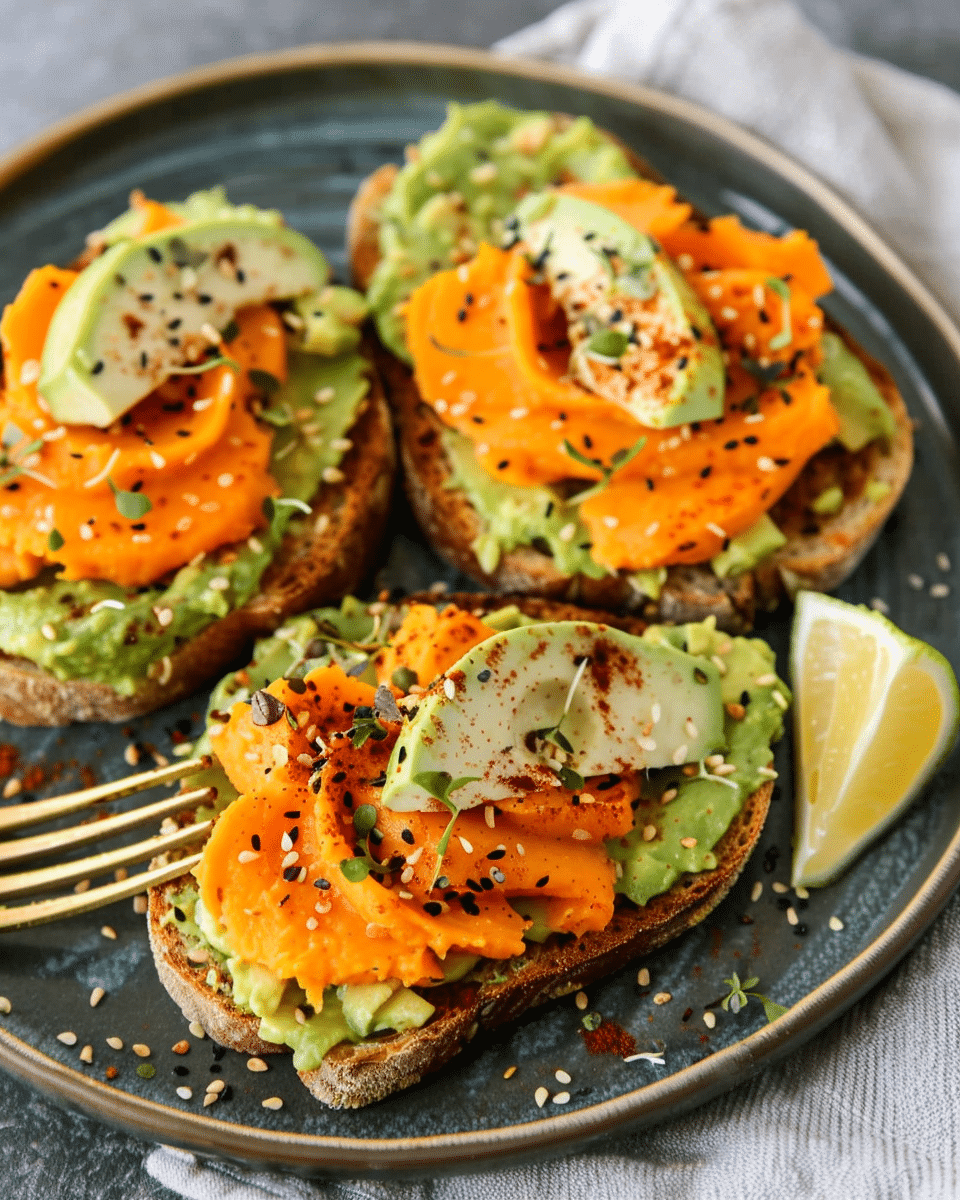 Sweet Potato Avocado Toast