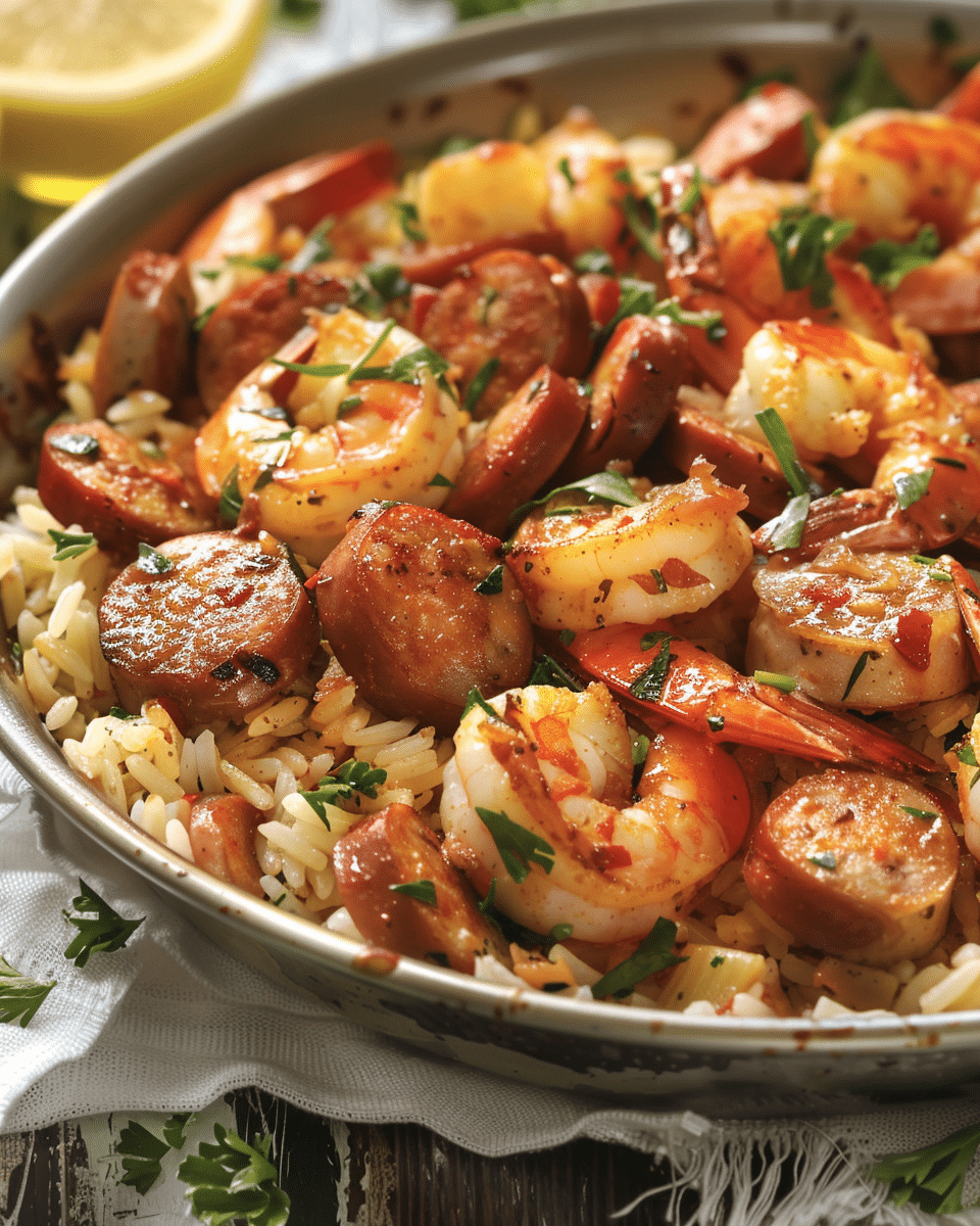 Cajun Shrimp and Sausage