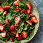 Strawberry Spinach Salad