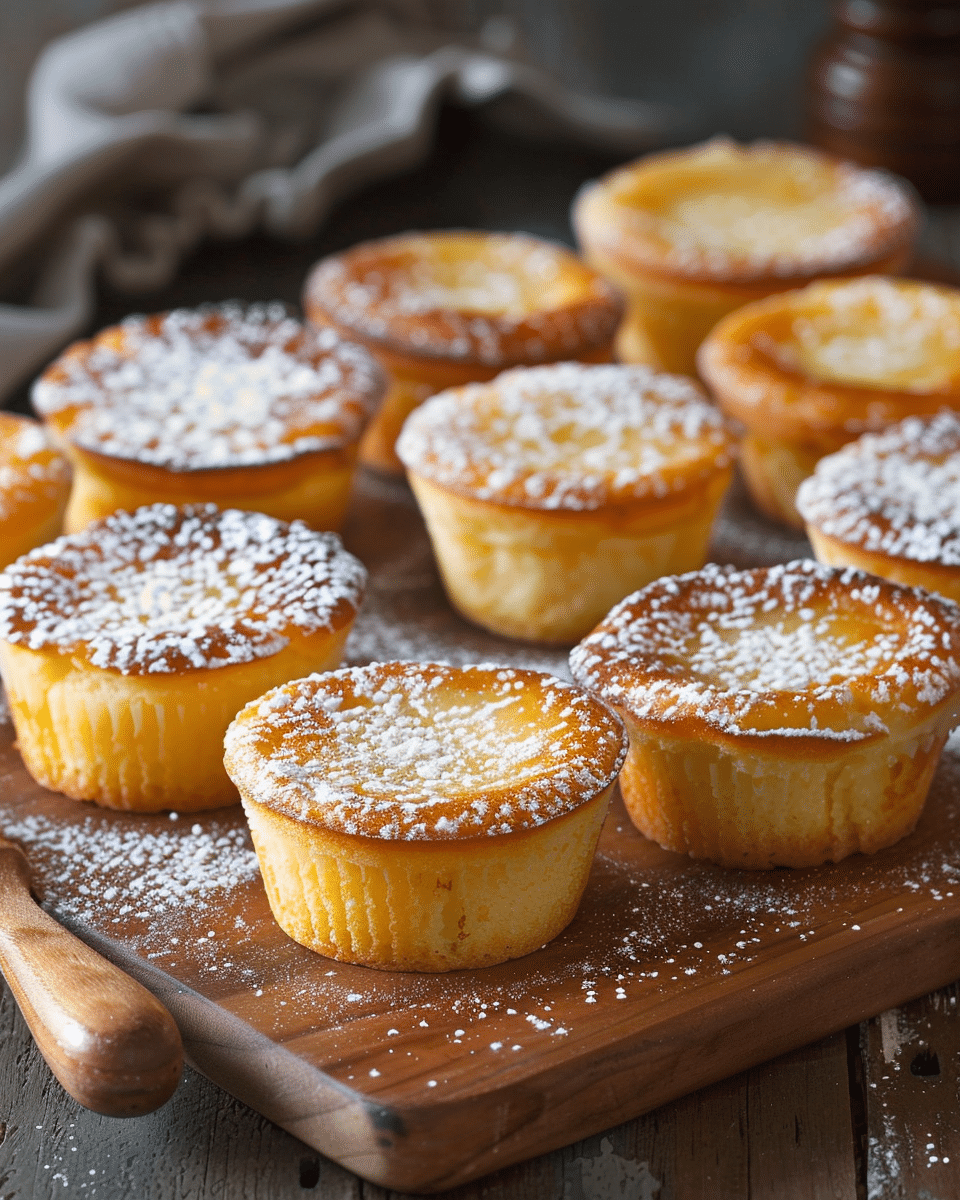 Queijadas (Portuguese Custard Cupcakes)