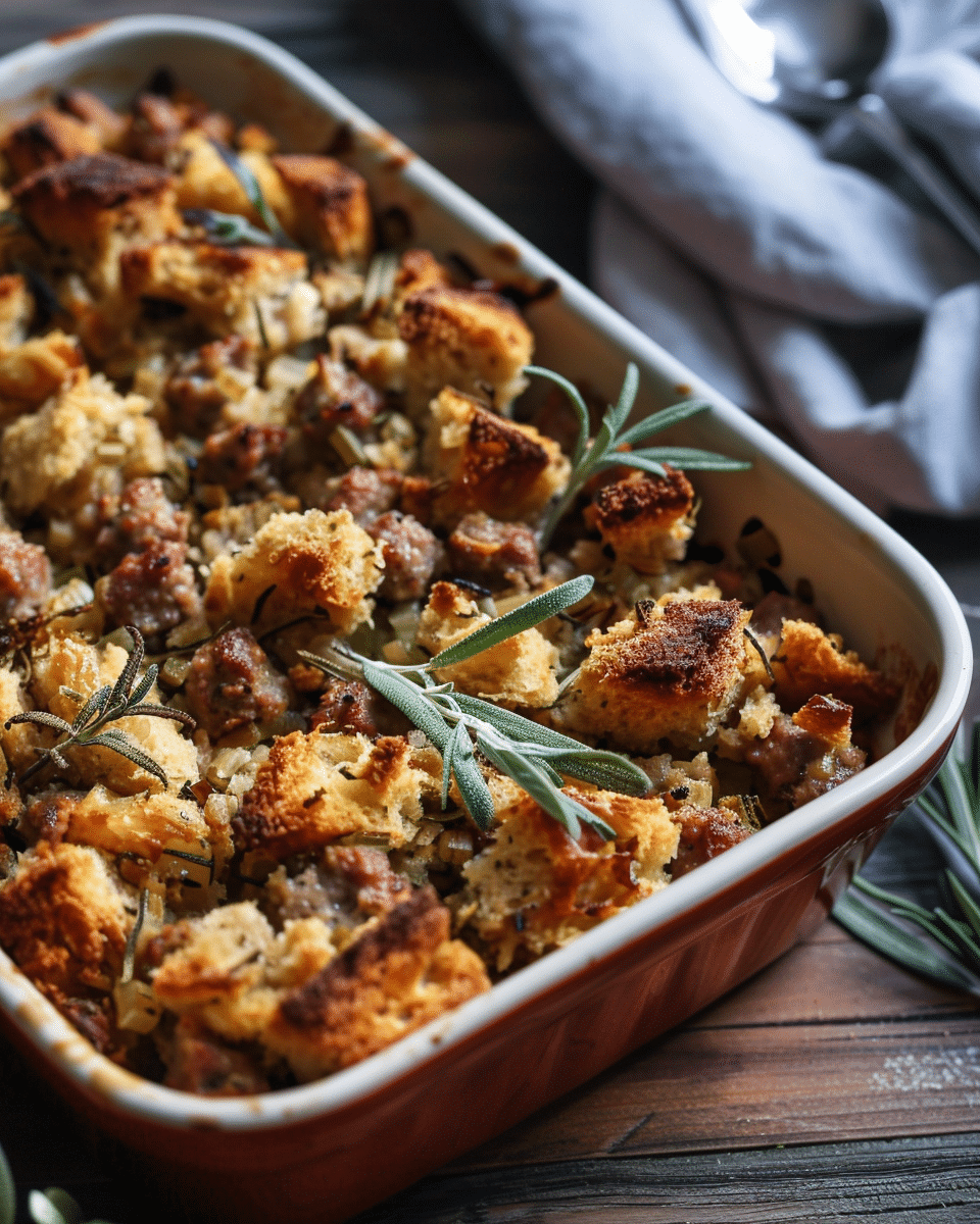 Sage Sausage Stuffing