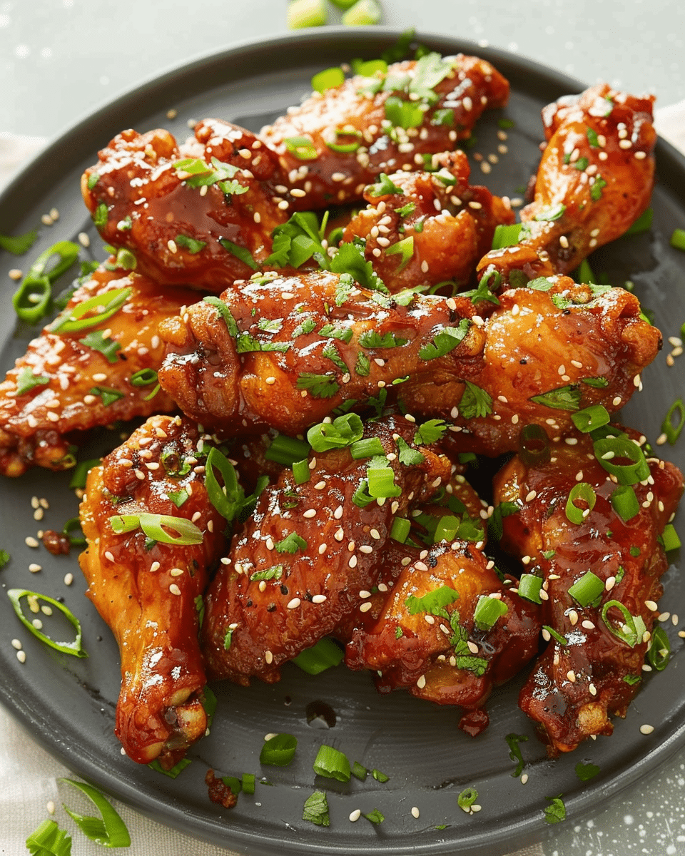 Air‑Fried Korean Chicken Wings