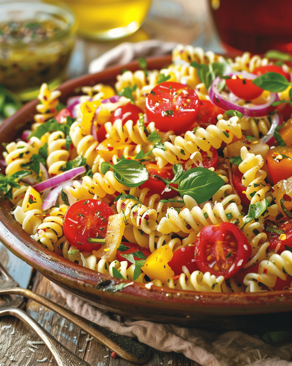 Pasta Salad With Italian Dressing
