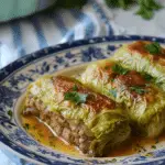 Kohlrouladen (German Stuffed Cabbage Rolls)
