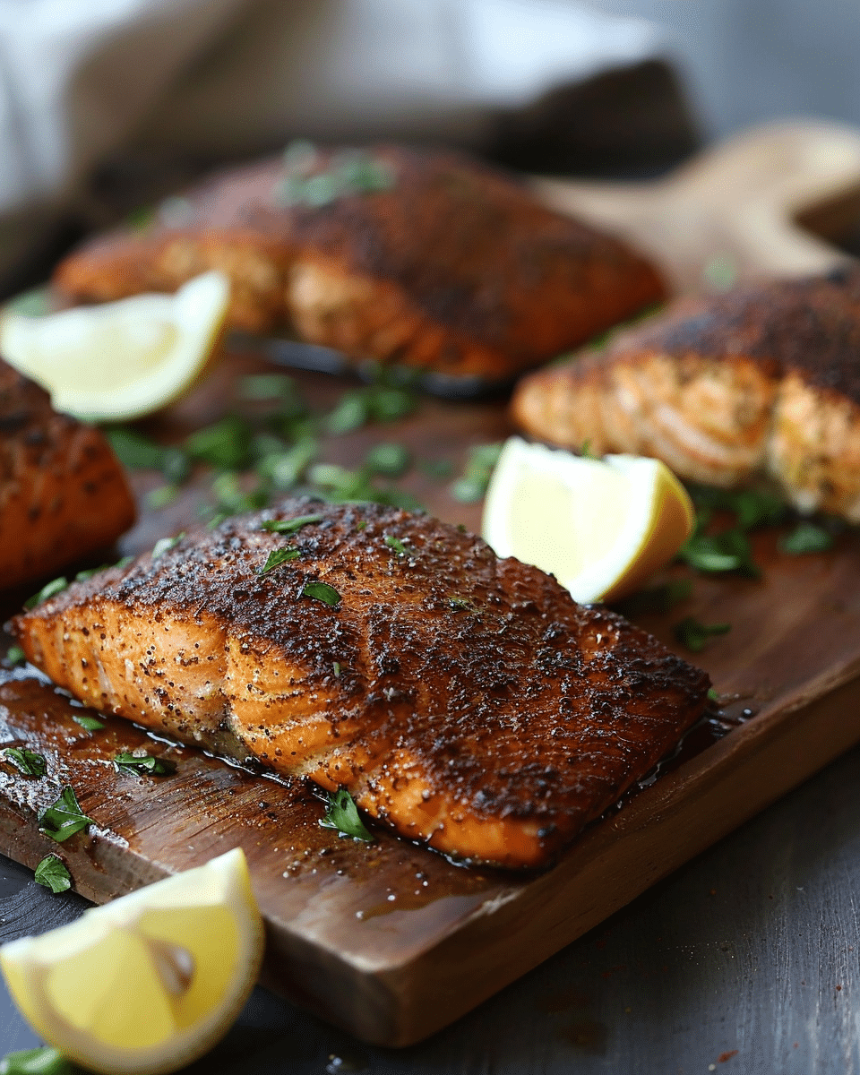 Cajun Blackened Salmon