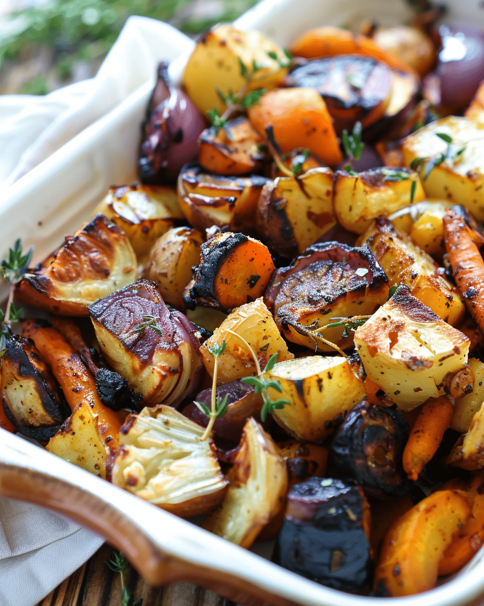 Roasted Root Vegetables Recipe