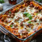 Sweet & Spicy Sausage Lasagna