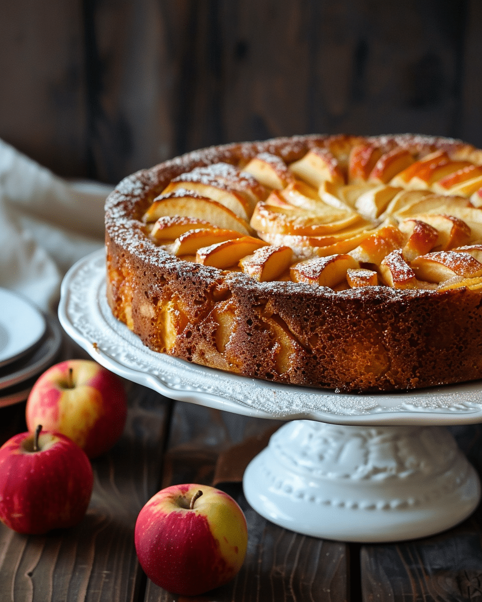 Easy French Apple Cake Recipe