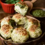 Pesto Cheese Bombs
