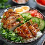 The Best Teriyaki Chicken Rice Bowl