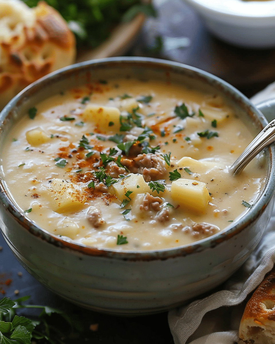 Slow Cooker Cajun Potato Soup