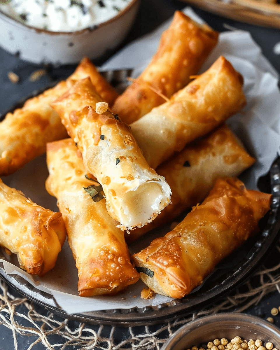 Sigara Boregi (Crispy Cheese Rolls)