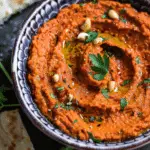 Muhammara: Roasted Red Pepper & Walnut Dip
