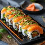 Salmon Sushi Bake