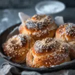 Norwegian Cardamom Rolls (Sjokoladeboller)