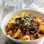 Braised Beef Short Rib Ragu with Pappardelle