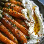 Roasted Carrots with Whipped Ricotta & Hot Honey