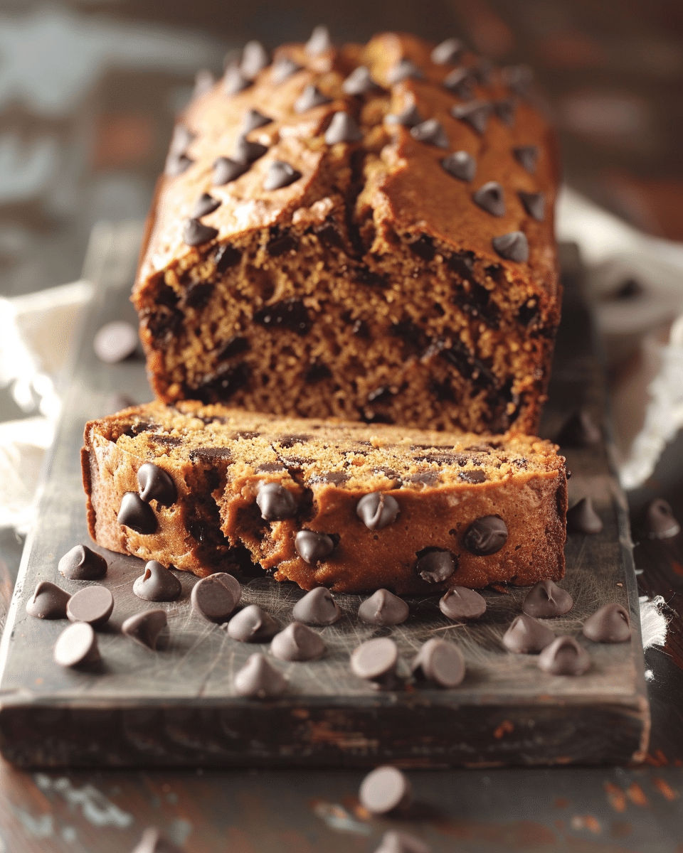 Chocolate Chip Pumpkin Bread