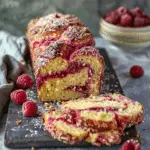Raspberry Swirl Brioche Loaf Recipe