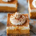 Pumpkin Cheesecake Bars