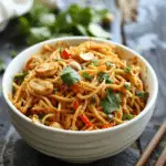 Red Curry Peanut Noodles (Vegan & Gluten‑Free)