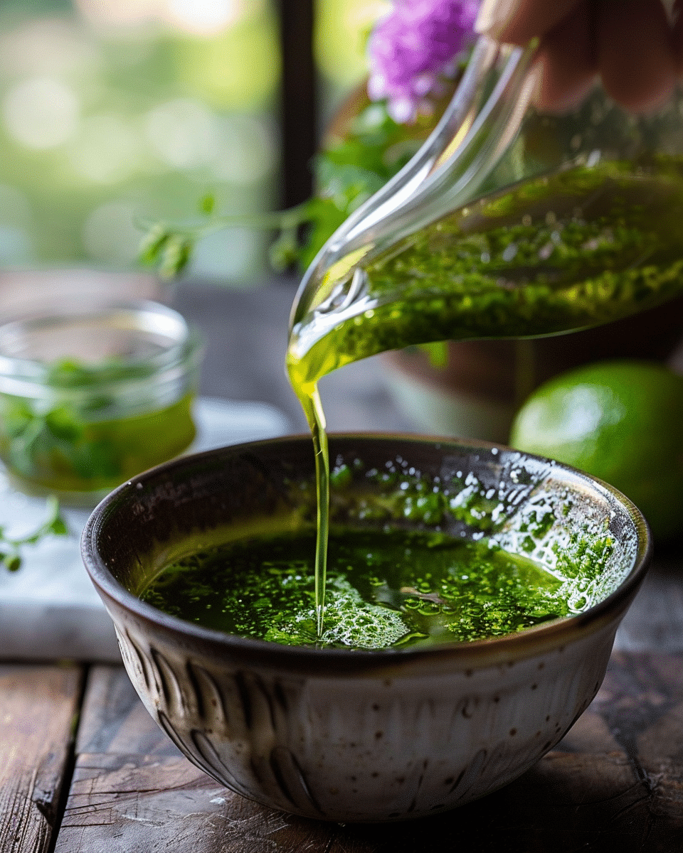Cilantro Lime Vinaigrette
