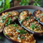 Irresistible Sticky Garlic Eggplant