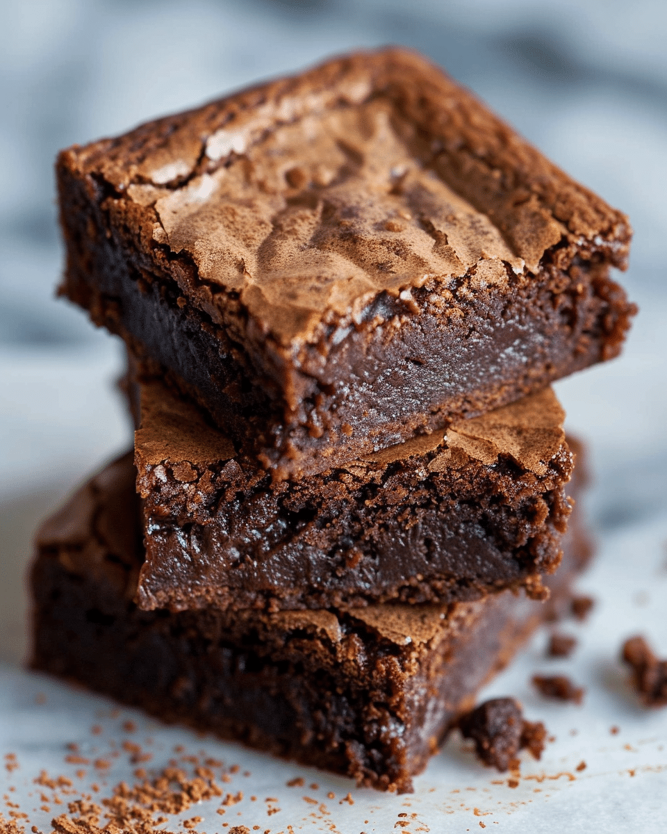 French Silk Brownies