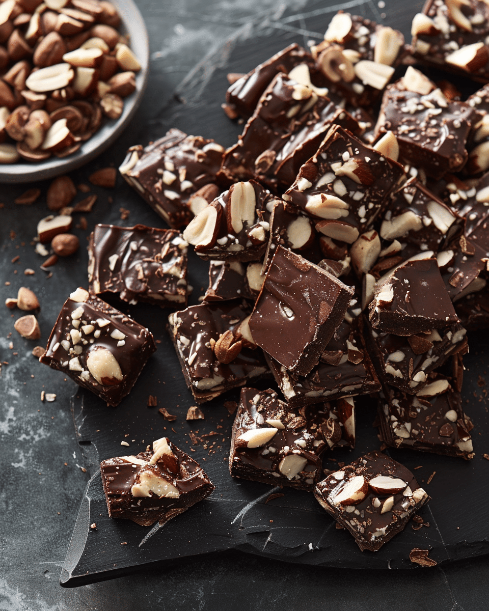 Rocky Road Peanut Clusters
