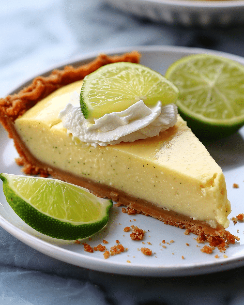 Key Lime Vegan Pie