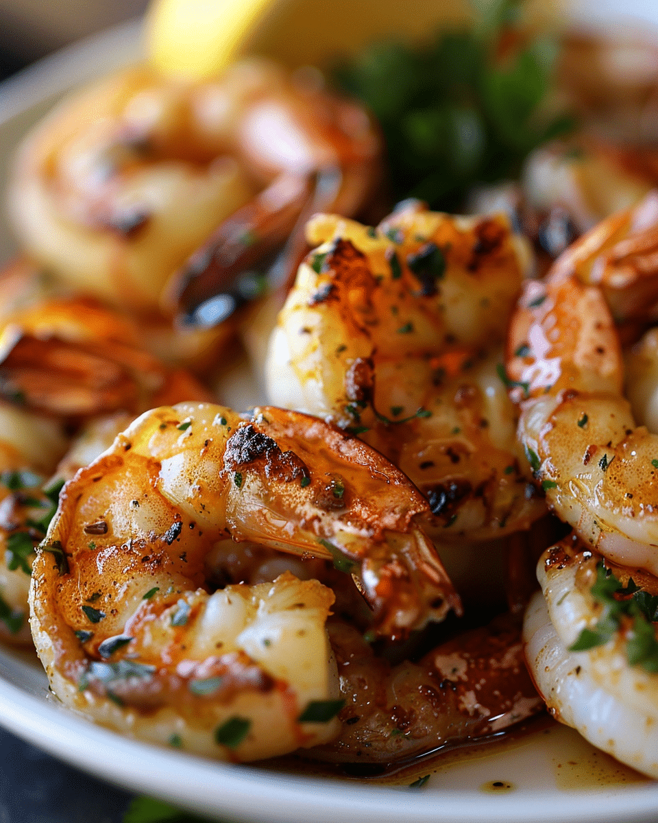 Cowboy Butter Grilled Shrimp