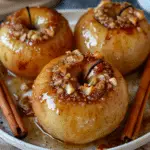 Almond Butter Baked Apple