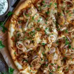 Hawaiian Chicken & Caramelized Onion Pizza