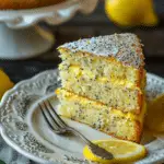 Lemon Poppy Seed Cake (Moist & Zesty)