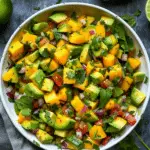 A Rich and Nourishing Spicy Mango Avocado Salad