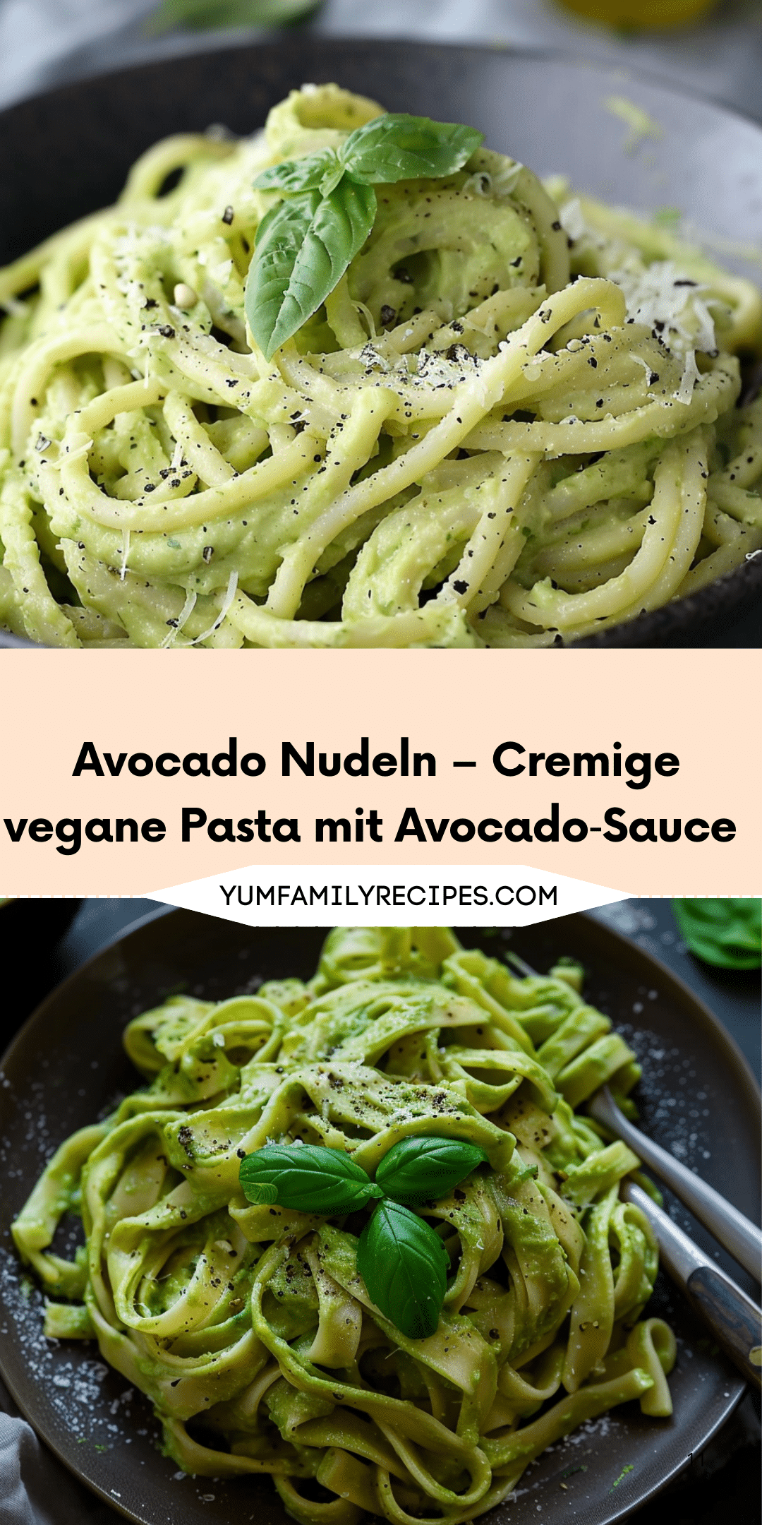 Pasta Mit Avocadosauce