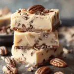 White Chocolate Caramel Pecan Fudge