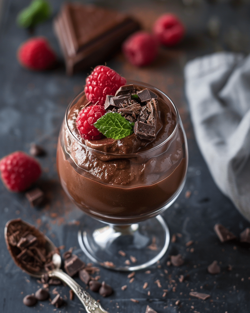 Avocado Chocolate Mousse (Vegan & Healthy)