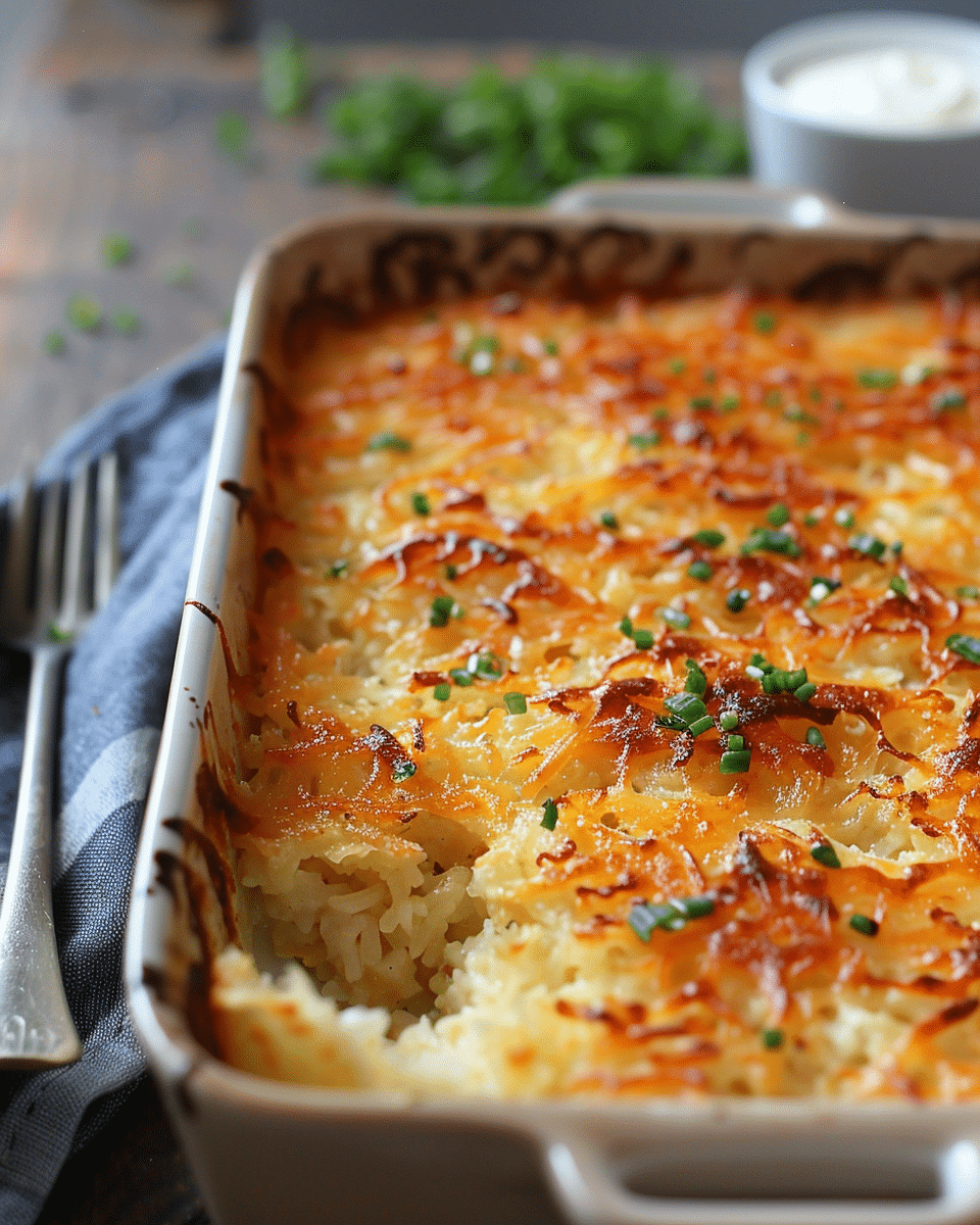 Cheesy Hash Brown Casserole